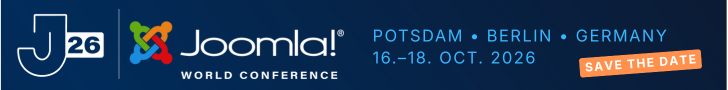 Joomla Word Conference 2026 Banner